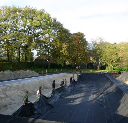 防护防水膜 - ECOLAN® - CARLISLE Construction Materials GmbH - 用于游泳池 / 卷式 / 弹力