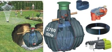雨水回收蓄水池 - GF-372001-GUK1 - RainWater Harvesting - 地下