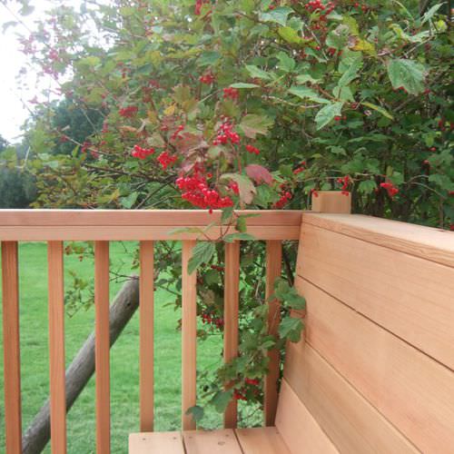 雪松木露台地板条 - CLEAR GRADE SQUARE BALUSTER - Silva Timber Products  - 硬木 / 实木