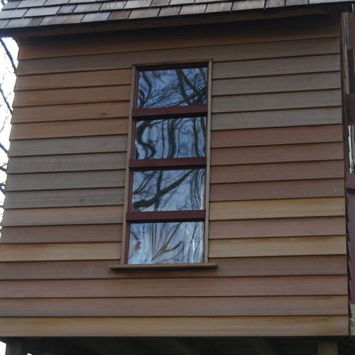 板式立面 - WESTERN RED CEDAR BEVEL  - Silva Timber Products  - 木质 / 凹凸