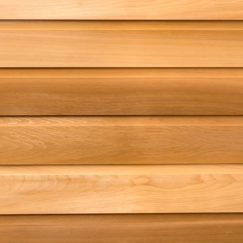 板式立面 - WESTERN NO. 2 CLEAR GRADE SHIPLAP  - Silva Timber Products  - 雪松木 / 凹凸