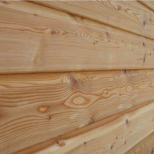 板式立面 - SIBERIAN LARCH SHIPLAP  - Silva Timber Products  - 木质 / 凹凸