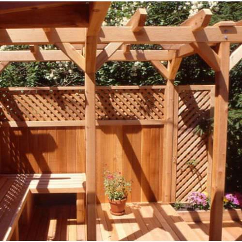 木质护栏 - KNOTTY GRADE SQUARE POST - Silva Timber Products  - 户外 / 用于阳台 / 用于露台
