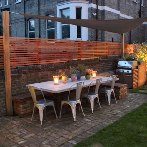 盖板挡板 - WESTERN HALF-HEIGHT SLATTED - Silva Timber Products  - 木质