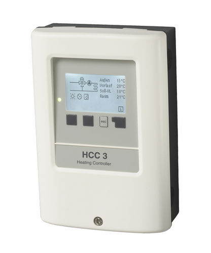 壁挂暖气调节器 - HCC 3 - SOREL GmbH Mikroelektronik 