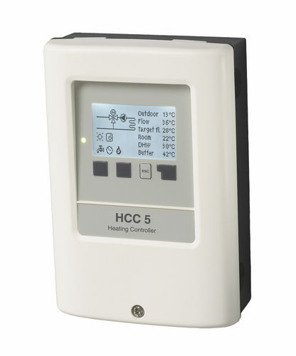 壁挂暖气调节器 - HCC 5 - SOREL GmbH Mikroelektronik 