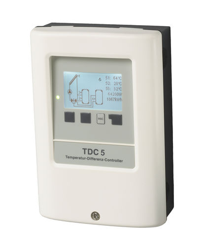 太阳能调节器 - TDC 5 - SOREL GmbH Mikroelektronik 