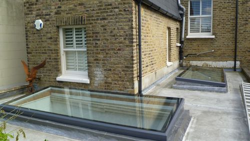 平屋顶灯笼式天窗 - PRIVATE CLIENT : LONDON SW18 - Sunsquare Limited 