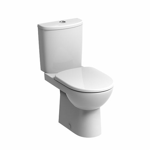独立式马桶 - E100-ROUND: E11245WH - Twyford Bathrooms  - 陶瓷