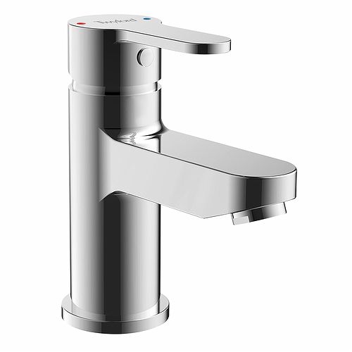 洗脸盆冷热水龙头 - SF5357CP - Twyford Bathrooms  - 台面 / 不锈钢 / 室内
