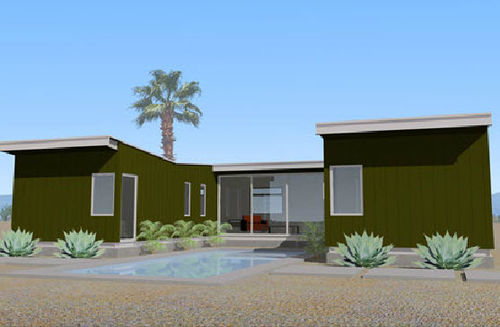 预制房屋 - DESERT HOT SPRINGS - OMD office of mobile design - 生态型 / 模块化 / 现代风格