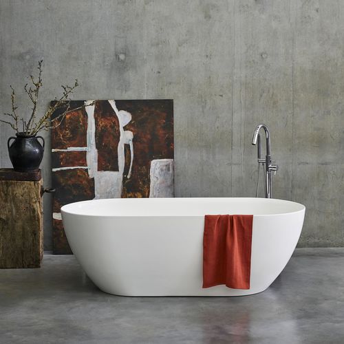 椭圆浴缸 - FORMOSO GRANDE - Clearwater Baths - 放置式 / 复合材料 / 白色