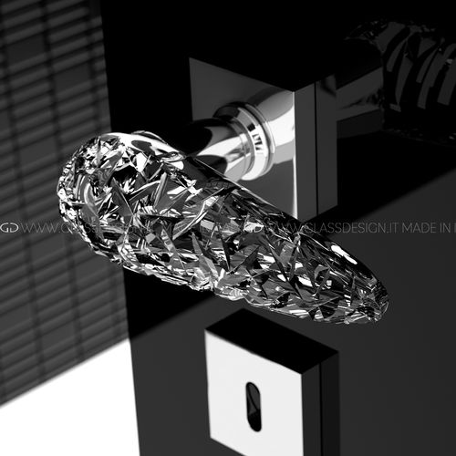 门把手 - Ice Home - GLASS DESIGN Srl - 黄铜 / 水晶 / 现代风格