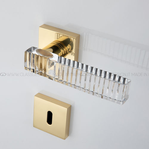 门把手 - Kos Home - GLASS DESIGN Srl - 黄铜 / 水晶 / 现代风格