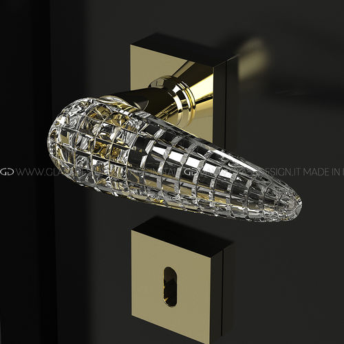 门把手 - Luxor Home - GLASS DESIGN Srl - 黄铜 / 水晶 / 现代风格
