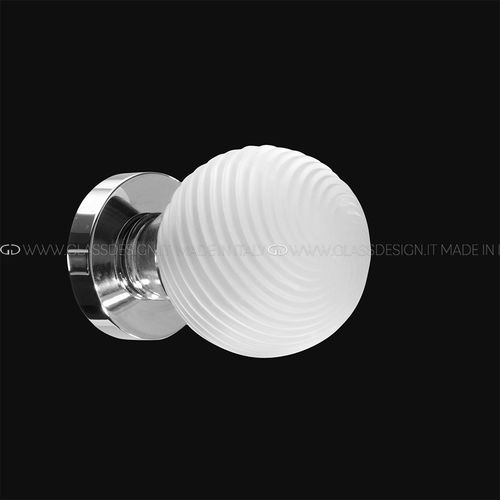 现代风格球形门把手 - Torciglione - GLASS DESIGN Srl - 传统风格 / 黄铜 / 水晶