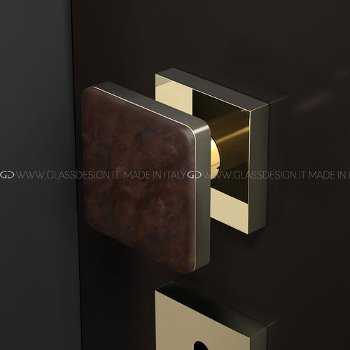 现代风格球形门把手 - Wood Home - GLASS DESIGN Srl - 黄铜 / 抛光