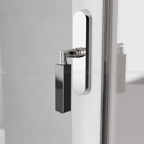 窗户把手 - Cube - GLASS DESIGN Srl - 黄铜 / 水晶 / 现代风格