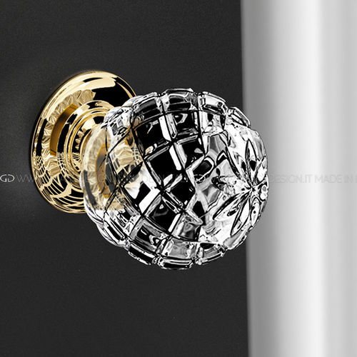 传统风格球形门把手 - Stella Pull & Push - GLASS DESIGN Srl - 黄铜 / 水晶