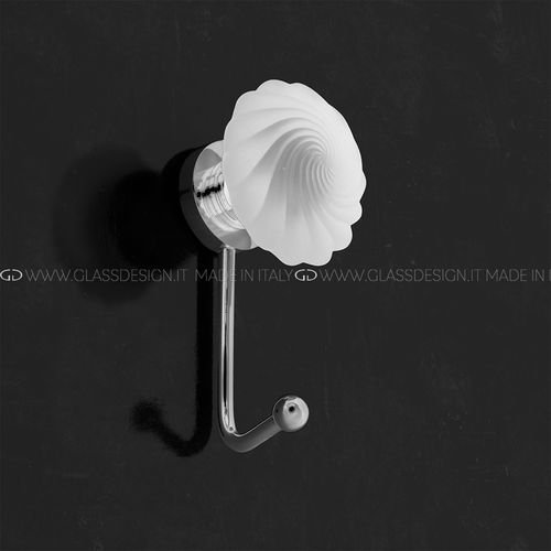 现代风格挂衣钩 - Torcé - P701 - GLASS DESIGN Srl - 金属 / 玻璃 / 独立型
