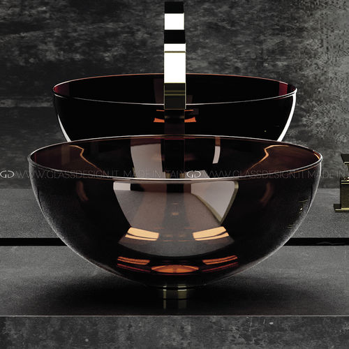 台上盆 - Laguna Murano Night - GLASS DESIGN Srl - 穆拉诺玻璃 / 可定制 / 手工