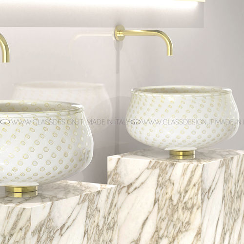 台上盆 - Ottico Murano Lux - GLASS DESIGN Srl - 穆拉诺玻璃 / 可定制 / 手工