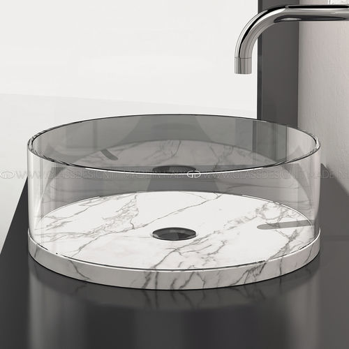 台上盆 - Xtreme Small - GLASS DESIGN Srl - 大理石 / 意大利Carrere大理石 / 大理石颗粒