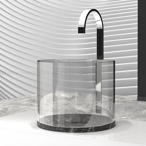 台上盆 - Xtreme Medium - GLASS DESIGN Srl - 大理石 / 意大利Carrere大理石 / 大理石颗粒