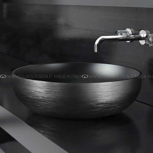 台上盆 - Collina 35/45 Metropole  - GLASS DESIGN Srl - VetroFreddo® 材质 / 圆形 / 无孔