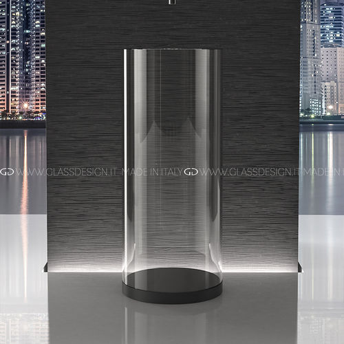 落地式台盆 - Xtreme XL - GLASS DESIGN Srl - 玻璃 / 无孔 / 无溢水管