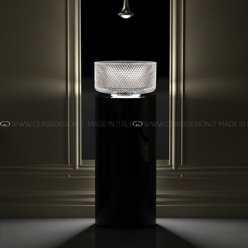 独立式台盆柜 - LUMIERE - GLASS DESIGN Srl - 漆木 / 玻璃 / 现代风格