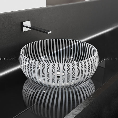 台上盆 - Dea Murano - GLASS DESIGN Srl - 穆拉诺玻璃 / 圆形 / 无孔