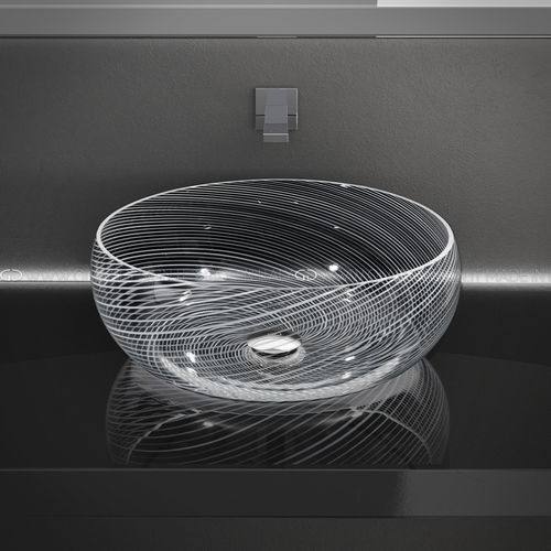 台上盆 - Duca Murano - GLASS DESIGN Srl - 穆拉诺玻璃 / 圆形 / 无孔