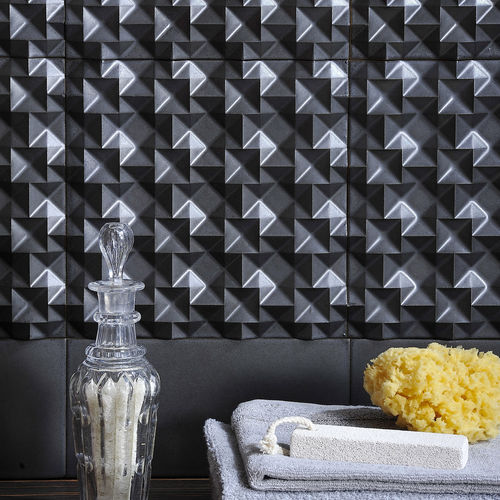 陶瓷砖 - FLEURS par Pietro Seminelli - Normandy Ceramics - Carrelage Design - relief - 纹理 / 高亮光 / 珐琅