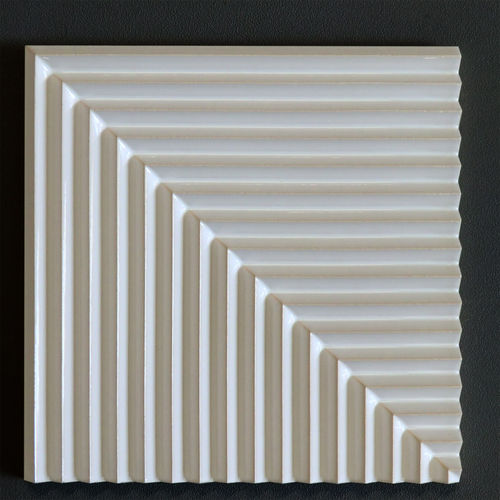 陶瓷砖 - STRIES par Pietro Seminelli - Normandy Ceramics - Carrelage Design - relief - 纹理 / 高亮光 / 珐琅