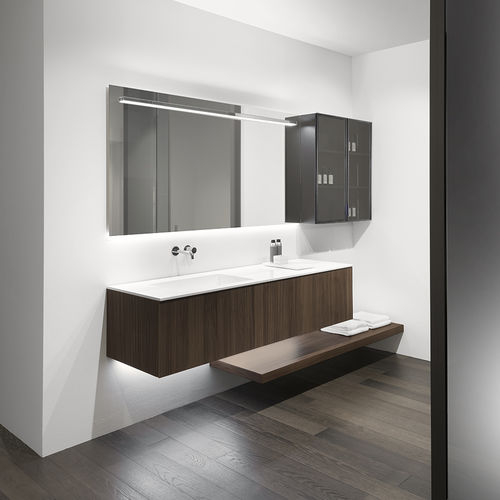 胡桃木洗手盆架 - XS - CASA BATH