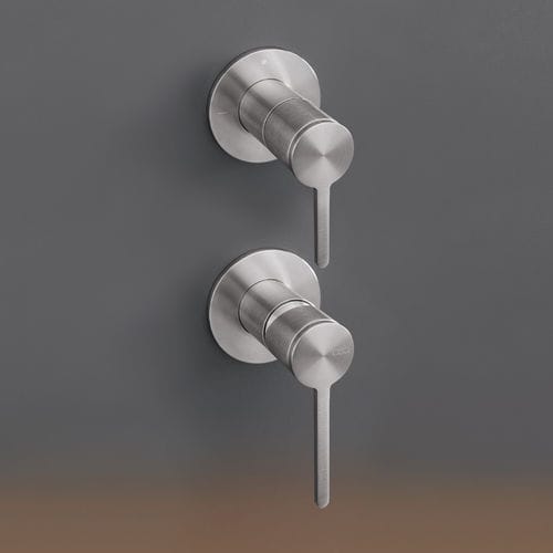淋浴间双把混合龙头 - INV78 - CEADESIGN - 壁挂 / 不锈钢 / 浴室