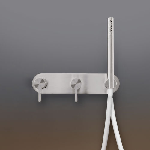 淋浴双把混合龙头 - INV53 - CEADESIGN - 用于浴缸 / 壁挂 / 不锈钢