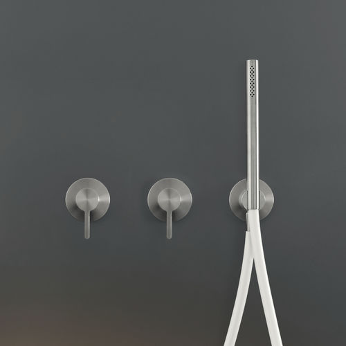 淋浴间双把混合龙头 - INV57 - CEADESIGN - 用于浴缸 / 壁挂 / 不锈钢