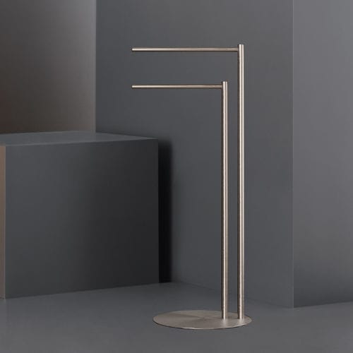 2杆式毛巾架 - STE18 - CEADESIGN - 独立式 / 不锈钢 / 黑色