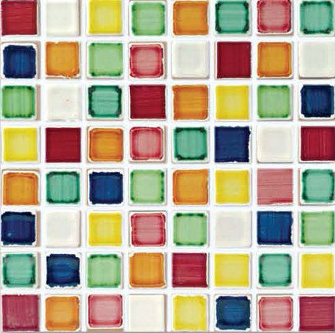 陶瓷马赛克 - QUADRA - MULTICOLORE - DE MAIO FRANCESCO - 室内 / 墙面 / 正方形