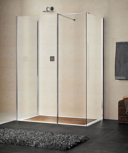 平开淋浴间隔断 - LIBERO 4000: PE 6W GF , PE 6WK - DUKA - 转角