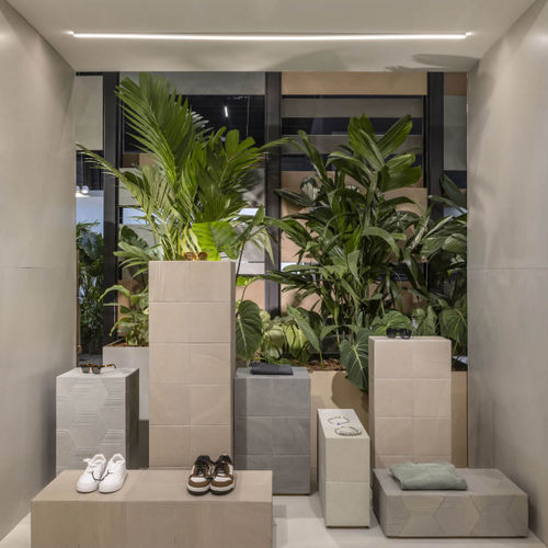 陶土瓷砖 - KHALI OFF WHITE   - ELIANE CERAMIC TILES - 布艺 / 缎面 / 室内