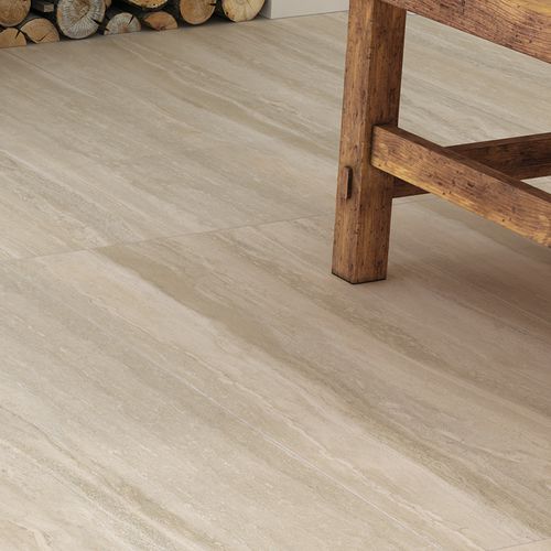 陶瓷砖 - TRAVERTINO CLASSICO - GRANISER CERAMICS - 抛光 / 客厅 / 用于地面
