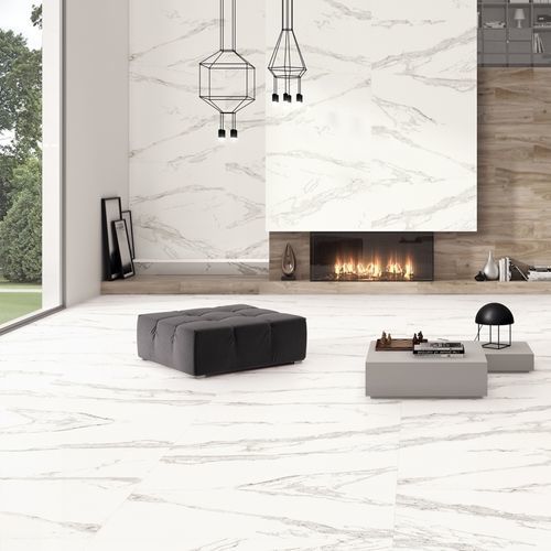 陶土瓷砖 - S.CARRARA - IBERO PORCELANICO - 天然饰面 / 高亮光 / 室内