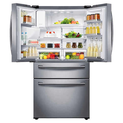 美式冷藏冷冻柜 - RF28HMELBSR/AA - SAMSUNG Home Appliances - 家用 / 独立式 / 底部冷冻室