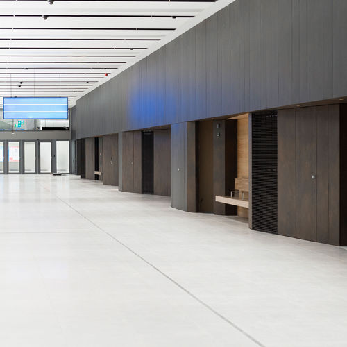 室内墙面材料 - OSSIDO - LAMINAM - 用于室外 / 陶瓷 / 抛光