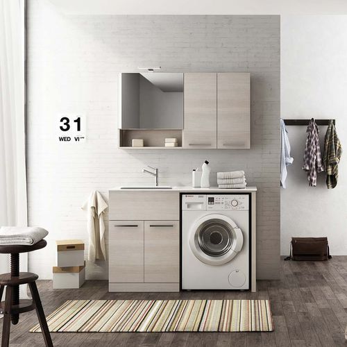 洗衣房收纳柜 - LAUNDRY 08 - LEGNOBAGNO
