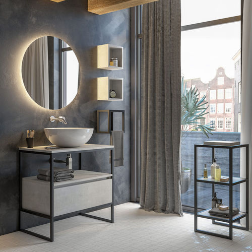 金属洗手盆架 - URBAN STRUTTURA 01 - LEGNOBAGNO - 陶瓷
