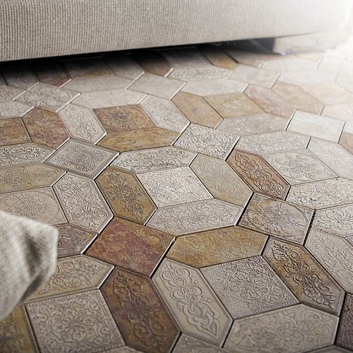 大理石瓷砖 - ACQUAFORTE : CASALE PICCOLO - LITHOS MOSAICO ITALIA - 哑光 / 室内 / 地面用